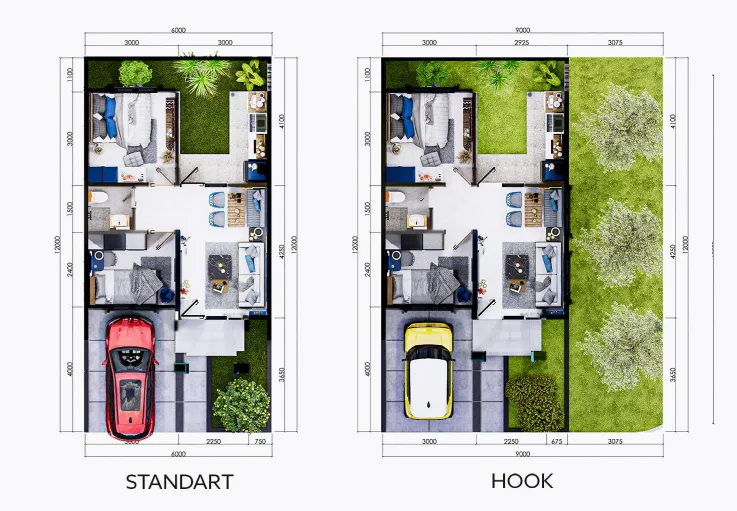 Floor plan for Type 37