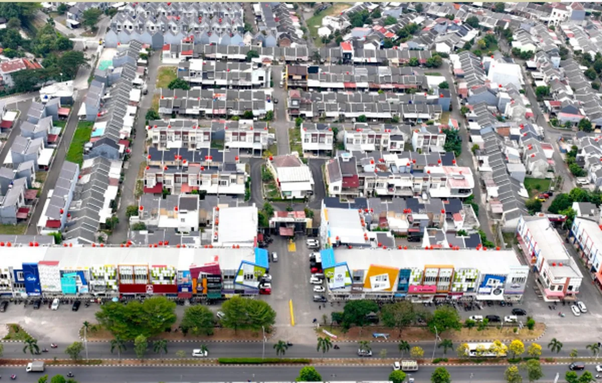 Foto Aerial Courtyard — Cluster Courtyard
